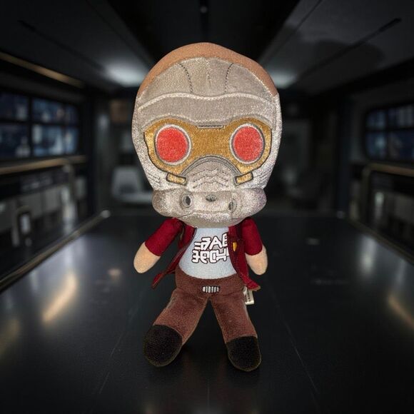 Guardians of the Galaxy Vol. 2 Star-Lord Marvel Funko Stuffed Plush Toy 8” - Picture 1 of 3